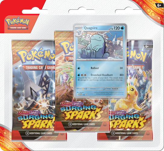 Pokémon Pokemon Scarlet & Violet Étincelles Déferlantes - 3pk blister - Maraiste (francais) *