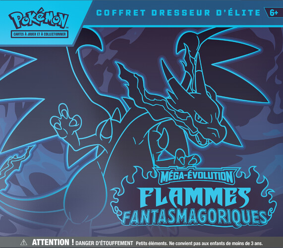 Pokémon Pokemon Mega Evolution 02 - phantasmal flames - Elite Trainer Box (francais) 196214124820