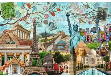 Ravensburger Casse-tête 5000 Collage de grandes villes 4005556171187