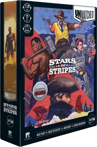 Restoration Games Unmatched (en) stars and stripes 850056595124