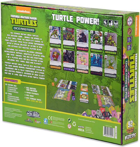 NECA/WizKids LLC TMNT Dice Masters Teenage Mutant Ninja Turtles (en) Box Set 