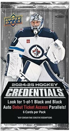 Upper Deck Upper Deck Credentials Hockey 24/25 hobby Booster 053334829915