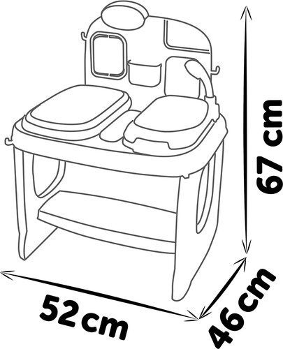 Smoby Centre de vétérinaire Panda et 19 accessoires 3032163404064