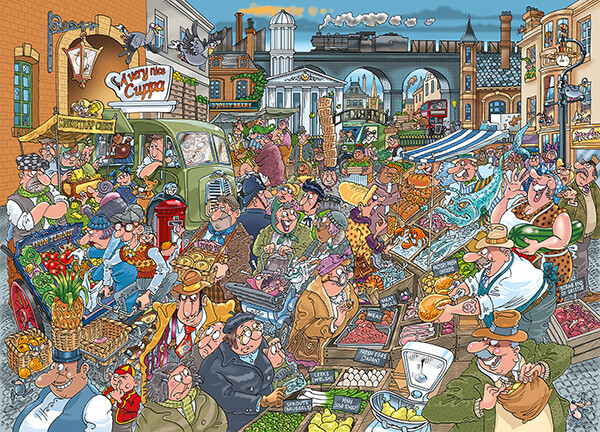 Jumbo Casse-tête 1000 Wasgij Destiny #26 Excédent biologique 8710126007532