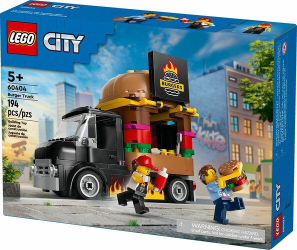 LEGO LEGO 60404 Le food-truck de burgers 673419386920