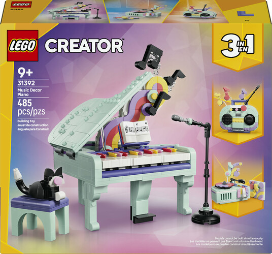 LEGO LEGO 31392 Le piano décoratif avec le chat 673419421645
