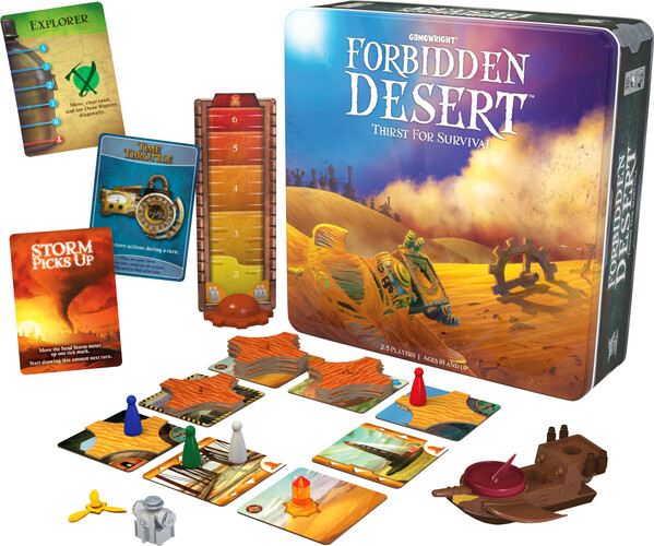 Gamewright Forbidden Desert (en) Thirst for Survival 759751004156