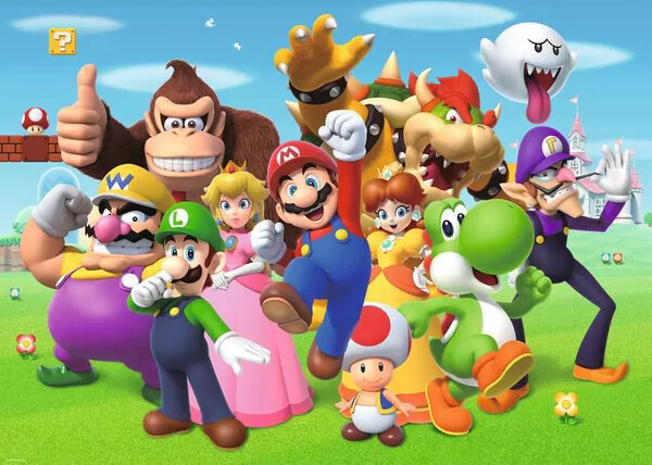Ravensburger casse-tête Casse-tête 1000 Super Mario 4005555004554