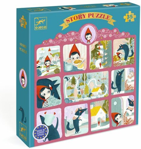 Djeco Casse-tête Puzzle histoire / La Belle et la Bête (fr/en) 3070900070509