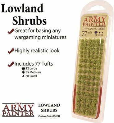 The Army Painter Battlefield: Lowland Shrubs 5713799423206