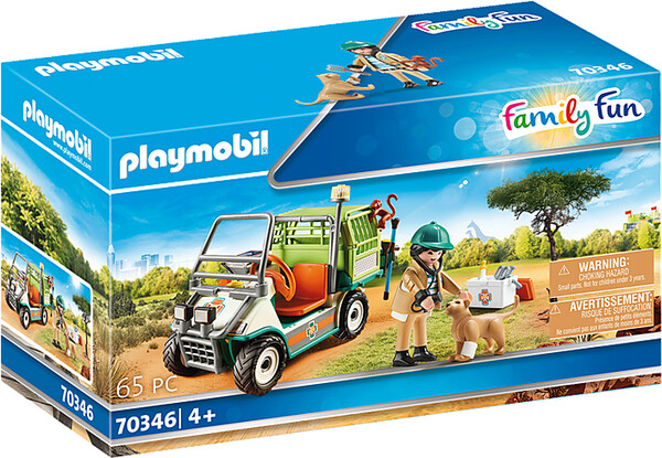 Playmobil Playmobil 70346 Vétérinaire et véhicule tout terrain (mai 2021) 4008789703460