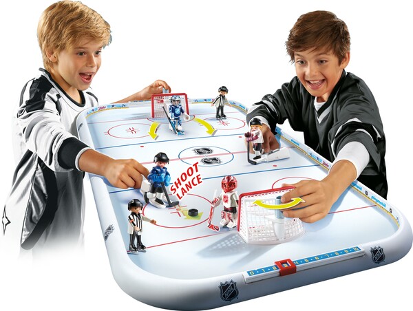 Playmobil Playmobil 71981 LNH Jeu d'hockey patinoire de hockey (NHL) 4008789719812