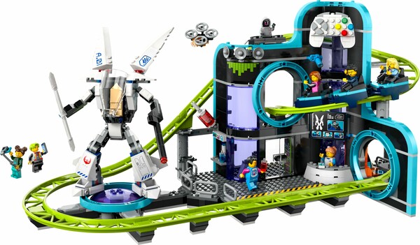 LEGO LEGO 60421 Le parc de montagnes russes Monde des robots 673419390095