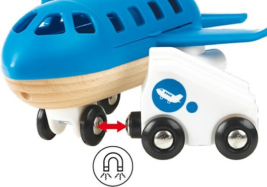 Brio Train Brio Train en bois Avion de voyageurs 33306 7312350333060