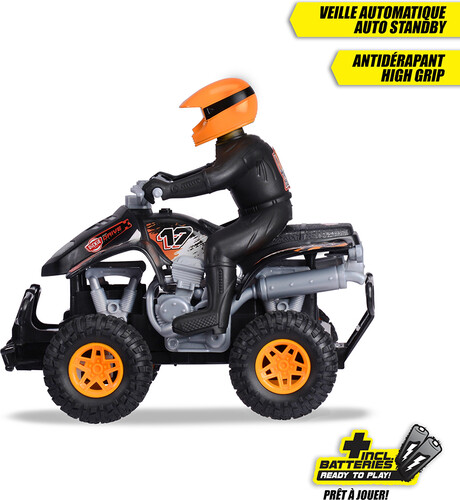 Dickie Toys dickie - téléguidé quad tout-terrain 21cm 1:18 4006333088902