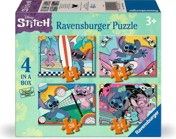 Ravensburger casse-tête Casse-tête 12-16-20-24 progressif Disney Stitch 4005555041061