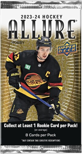 Upper Deck Upper Deck Allure Hockey 23/24 Hobby Booster 053334476010