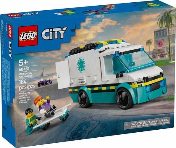LEGO LEGO 60451 L’ambulance de secours 673419403528