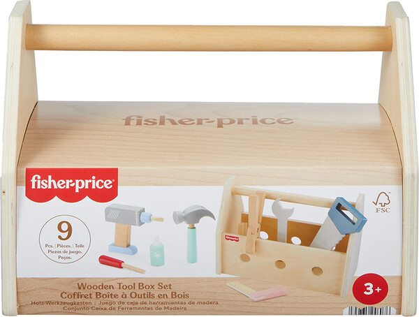Fisher Price fisher-price bois - boîte à outils 194735246076