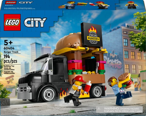 LEGO LEGO 60404 Le food-truck de burgers 673419386920
