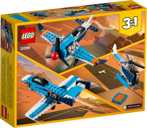 LEGO LEGO 31099 L'avion à hélice 673419317320