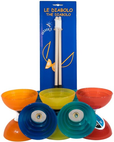 Goudurix Diabolo Beach (bearing) bleu + 2 baguettes / emballage *