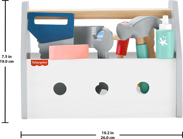 Fisher Price fisher-price bois - boîte à outils 194735246076