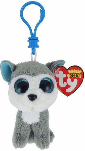 Ty Beanie boos clip (5") - slush - husky 008421365036