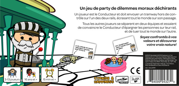 Randolph Pub Ludique Dilemme Express (fr) Base 752830297982