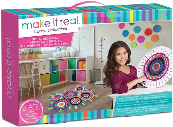 Make It Real Make It Real Créer un tapis déco à spirales (fr/en) 695929015046