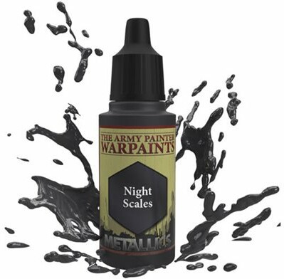 The Army Painter Warpaints acrylics Metallics - Night Scales 18ml/0.6 Oz 5713799149007