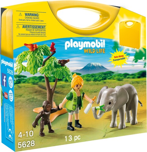 Playmobil Playmobil 5628 Mallette transportable Faune africaine (jan 2015) 4008789056283
