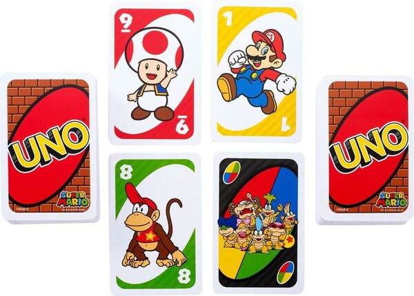 Mattel Uno Super Mario Bros (fr/en) 887961331240