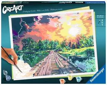 Ravensburger CreArt Peinture à numéro CreART Lumière magique 4005556202799