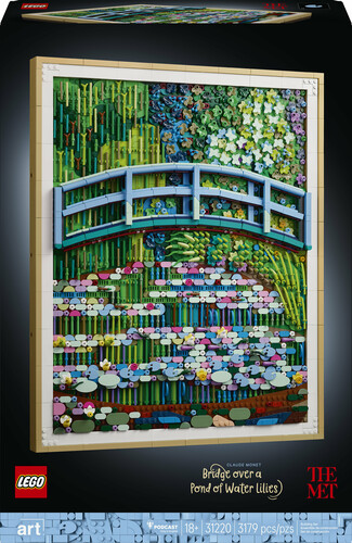 LEGO LEGO 31220 Art Claude Monet – Le bassin aux nymphéas, harmonie verte 673419423885