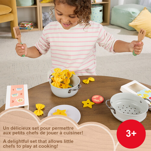 Fisher Price fisher-price bois - ensemble pâtes & casseroles 194735295852