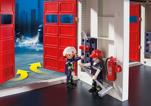 Playmobil Playmobil 9462 Caserne de pompiers avec hélicoptère 4008789094629
