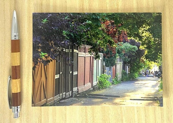 jazzkdupro Carte postale Vie de ruelle, Villeray 