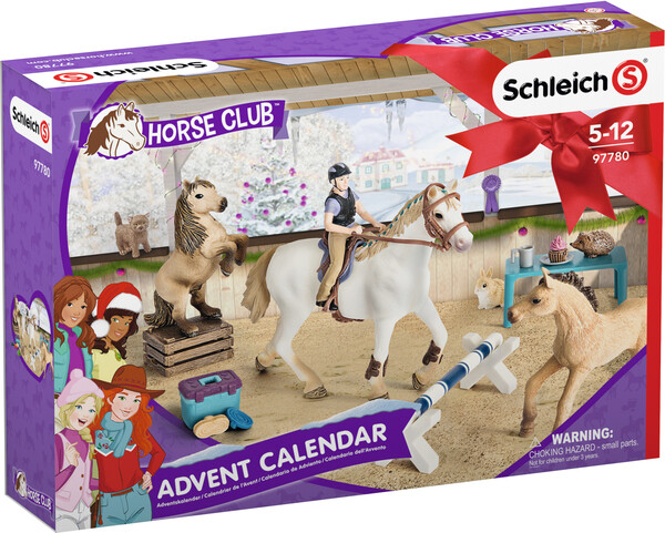 Schleich Schleich 97780 Calendrier de l'Avent chevaux (Horse Club) 4055744023132