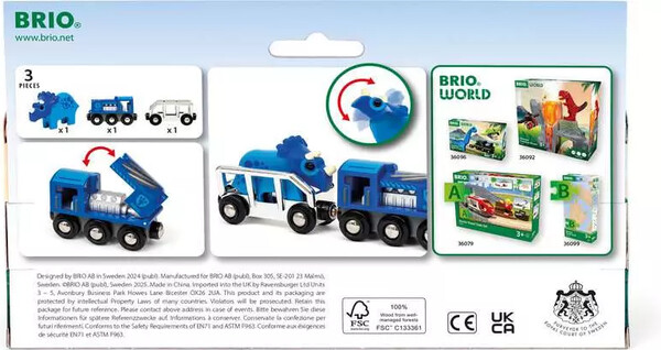 Brio Train Brio Train en bois Locomotive édition spéciale (2025) 7312350361117