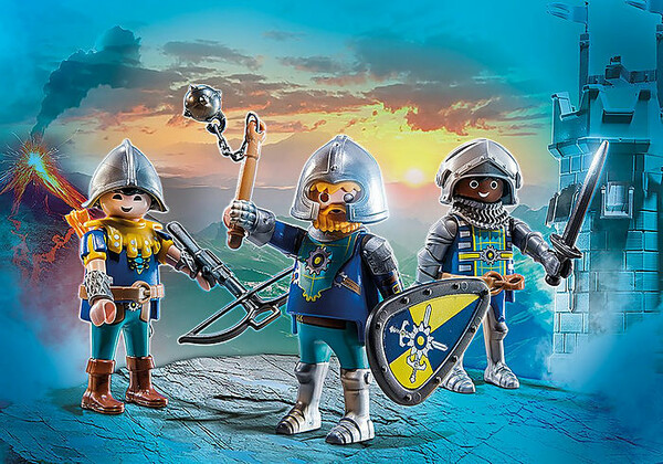 Playmobil Playmobil 70671 3 chevaliers Novelmore (mars 2021) 4008789706713