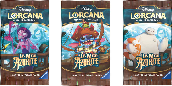 Lorcana Disney lorcana (FR) La mer Azurite - Booster (unité) 4050368984241