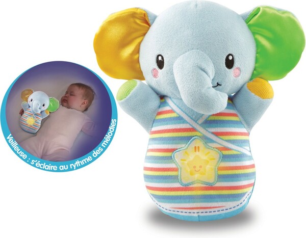 VTech VTech Éléphanteau dodo bleu (fr) 3417765086052