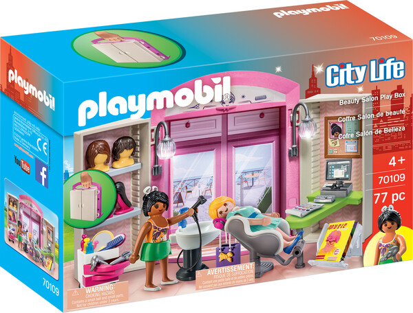 Playmobil Playmobil 70109 Coffret transportable Salon de beauté 4008789701091