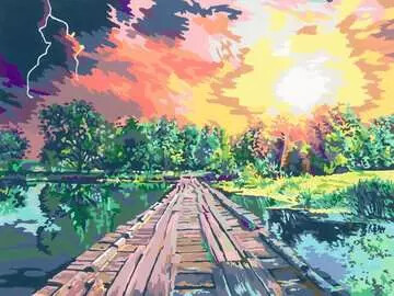 Ravensburger CreArt Peinture à numéro CreART Lumière magique 4005556202799