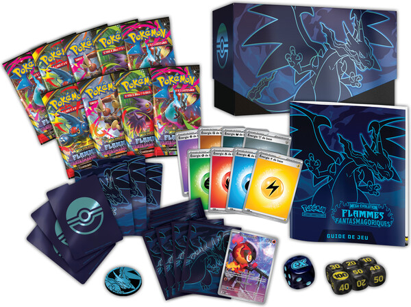 Pokémon Pokemon Mega Evolution 02 - phantasmal flames - Elite Trainer Box (francais) 196214124820