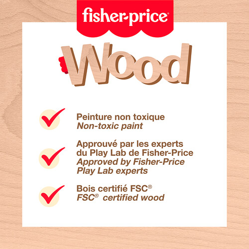 Fisher Price fisher-price bois - ensemble pâtes & casseroles 194735295852
