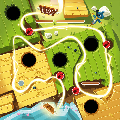 Blue Orange Games Slide Quest (fr/en) 3664824000508