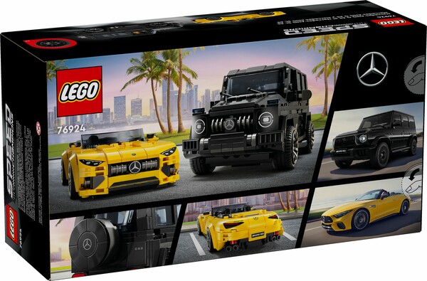 LEGO LEGO 76924 Mercedes-AMG G 63 et Mercedes-AMG SL 63 673419389129