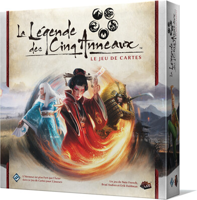 Fantasy Flight Games La Légende des Cinq Anneaux Jeu de Cartes (fr) base 8435407616882